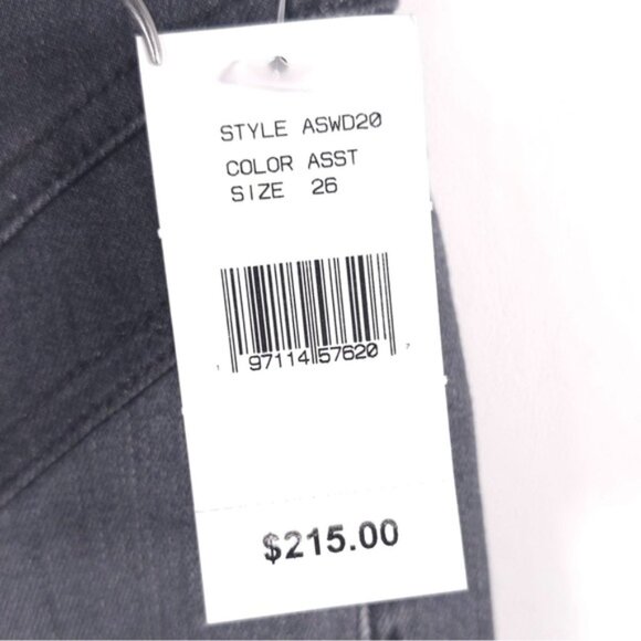 NWT AG ADRIANO GOLDSCHMIED CHEVRON‎ FARRAH High Rise Skinny Ankle Jeans Size 26 - Picture 12 of 14